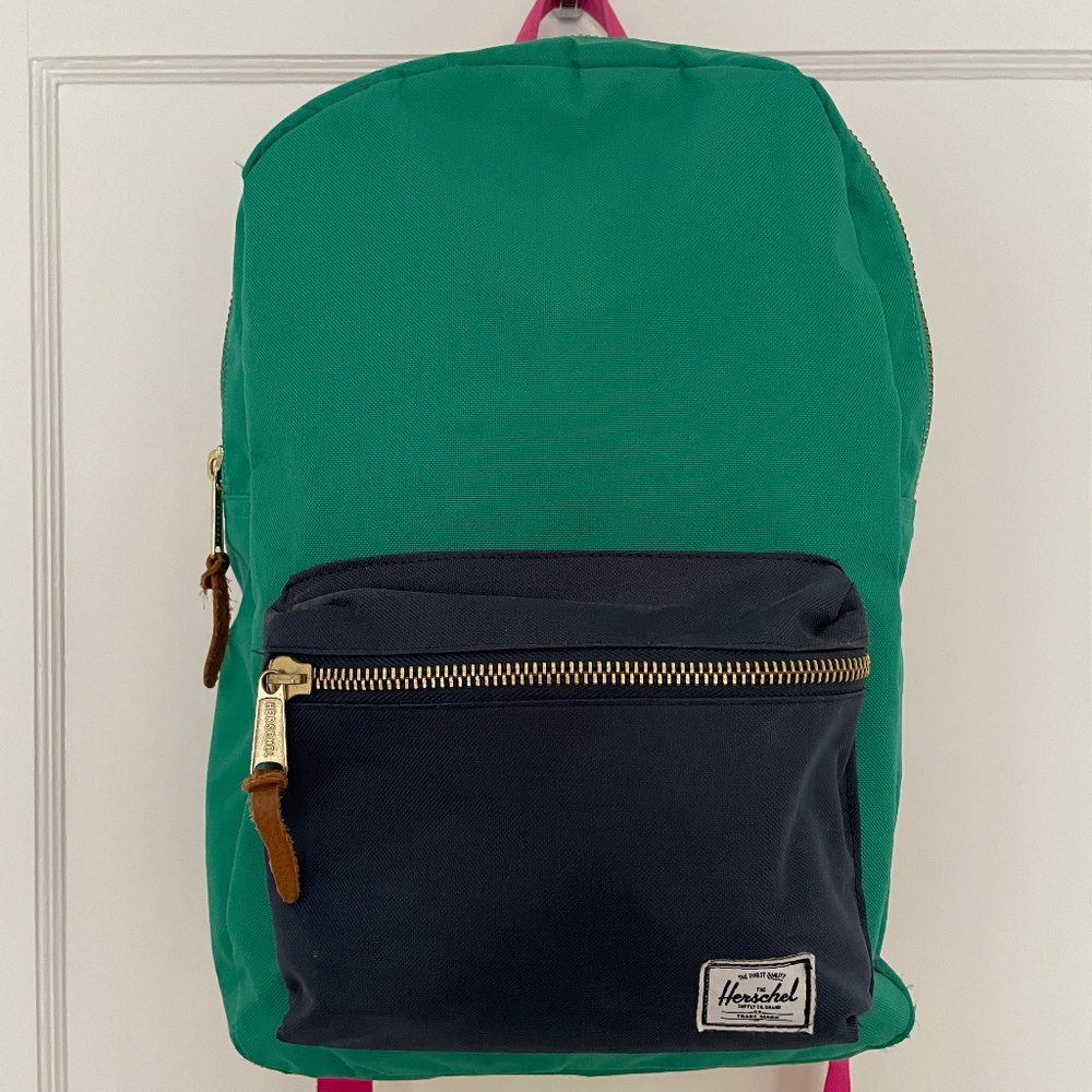 Color Block Herschel Supply Company Settlement Mid-Volume Backpack